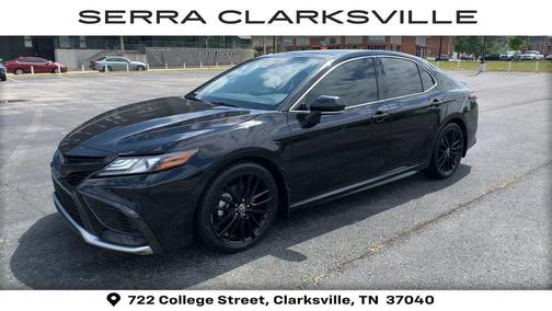 Midnight Black Metallic 2022 Toyota Camry XSE