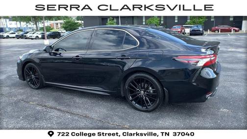 Midnight Black Metallic 2022 Toyota Camry XSE