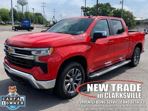 Red Hot 2025 Chevrolet Silverado 1500 LT