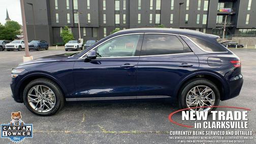 Capri Blue 2025 Genesis GV70 2.5T AWD