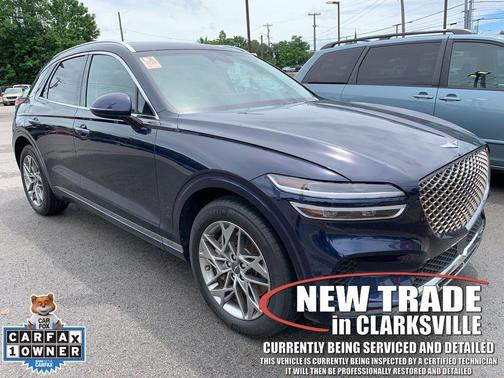 Capri Blue 2025 Genesis GV70 2.5T AWD