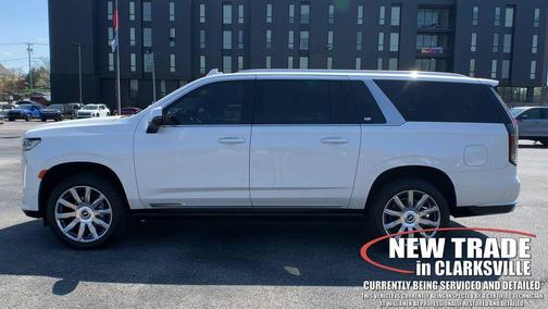 Crystal White Tricoat 2024 Cadillac Escalade ESV Premium Luxury Platinum