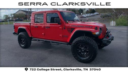 Firecracker Red Clearcoat 2020 Jeep Gladiator Rubicon