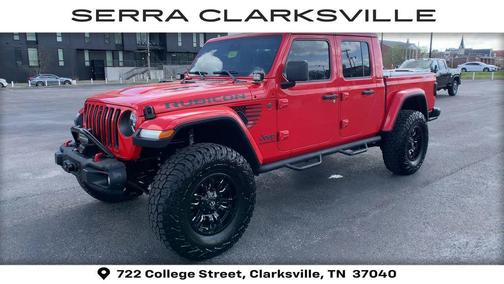 Firecracker Red Clearcoat 2020 Jeep Gladiator Rubicon