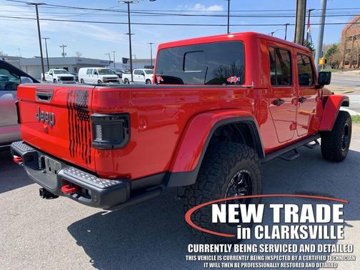 Firecracker Red Clearcoat 2020 Jeep Gladiator Rubicon