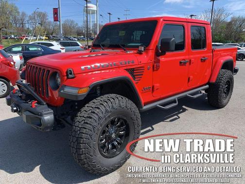 Firecracker Red Clearcoat 2020 Jeep Gladiator Rubicon