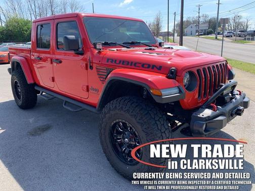 Firecracker Red Clearcoat 2020 Jeep Gladiator Rubicon