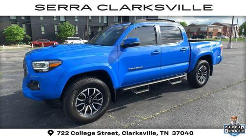 Voodoo Blue 2021 Toyota Tacoma TRD Sport