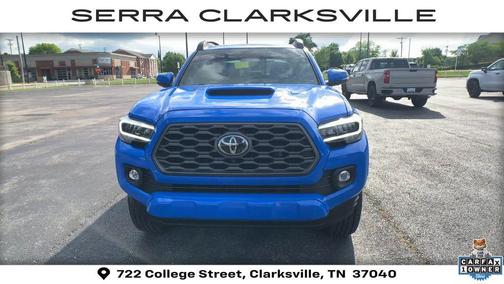 Voodoo Blue 2021 Toyota Tacoma TRD Sport
