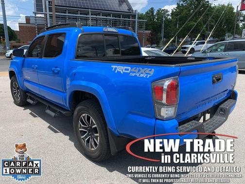 Voodoo Blue 2021 Toyota Tacoma TRD Sport
