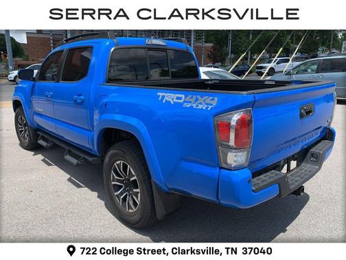 Voodoo Blue 2021 Toyota Tacoma TRD Sport