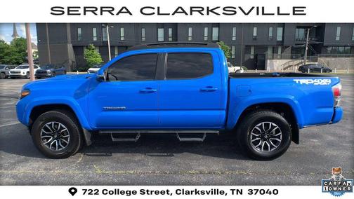 Voodoo Blue 2021 Toyota Tacoma TRD Sport
