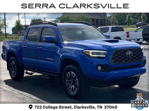 Voodoo Blue 2021 Toyota Tacoma TRD Sport
