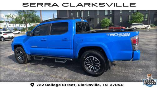 Voodoo Blue 2021 Toyota Tacoma TRD Sport