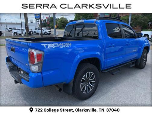 Voodoo Blue 2021 Toyota Tacoma TRD Sport