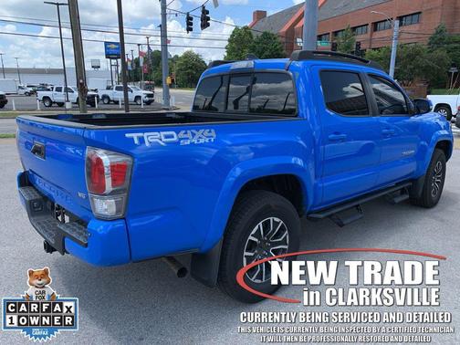 Voodoo Blue 2021 Toyota Tacoma TRD Sport