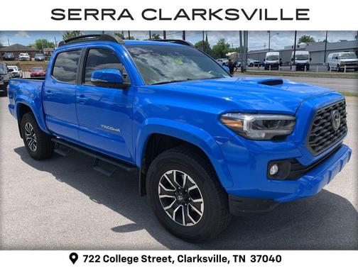 Voodoo Blue 2021 Toyota Tacoma TRD Sport