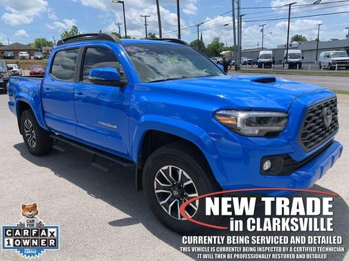 Voodoo Blue 2021 Toyota Tacoma TRD Sport