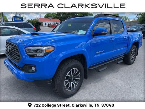 Voodoo Blue 2021 Toyota Tacoma TRD Sport