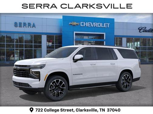 Summit White 2026 Chevrolet Suburban RST