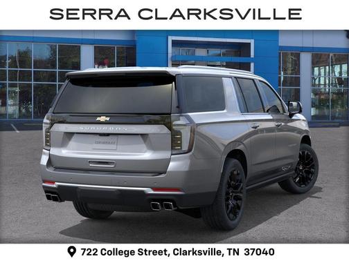 Sterling Gray Metallic 2026 Chevrolet Suburban High Country, 4WD