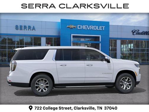 Polar White Tricoat 2026 Chevrolet Suburban Premier