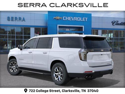 Polar White Tricoat 2026 Chevrolet Suburban Premier