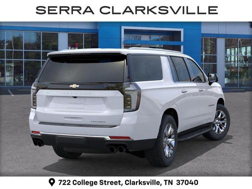 Polar White Tricoat 2026 Chevrolet Suburban Premier