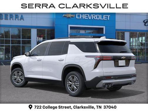 Summit White 2026 Chevrolet Traverse LT