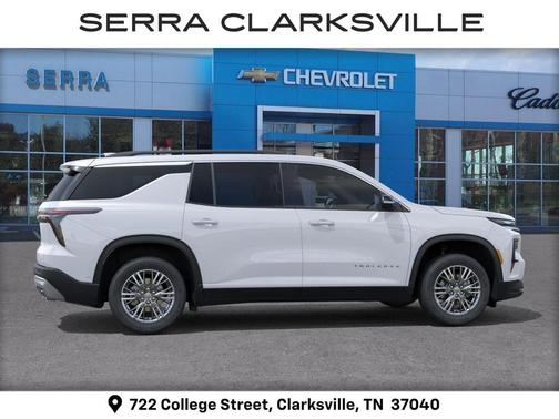 Summit White 2026 Chevrolet Traverse LT