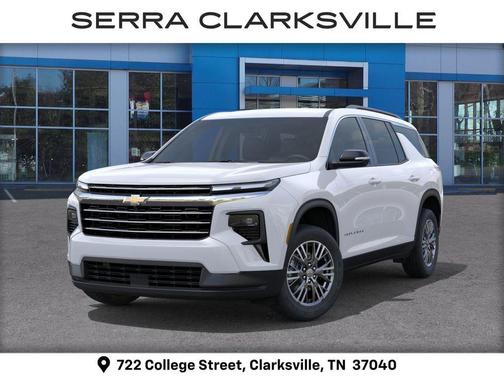 Summit White 2026 Chevrolet Traverse LT