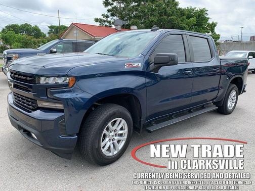 Northsky Blue Metallic 2021 Chevrolet Silverado 1500 RST