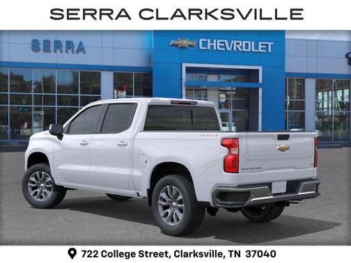 Summit White 2026 Chevrolet Silverado 1500 LT