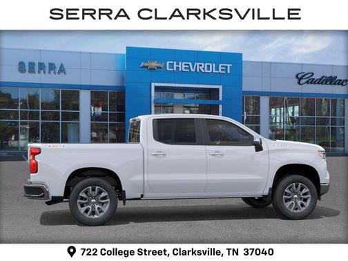 Summit White 2026 Chevrolet Silverado 1500 LT