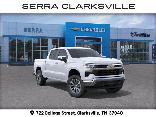 Summit White 2026 Chevrolet Silverado 1500 LT