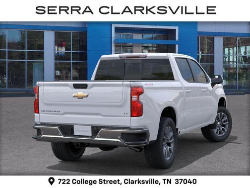 Summit White 2026 Chevrolet Silverado 1500 LT