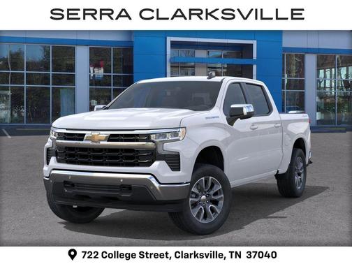 Summit White 2026 Chevrolet Silverado 1500 LT
