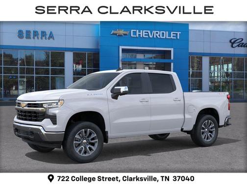 Summit White 2026 Chevrolet Silverado 1500 LT