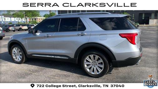 ICONIC SILVER METALLIC 2022 Ford Explorer Limited
