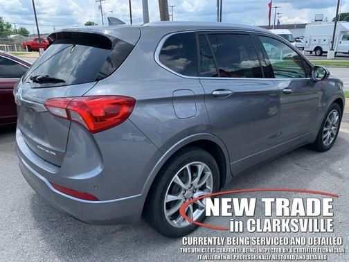 Satin Steel Metallic 2020 Buick Envision FWD Essence