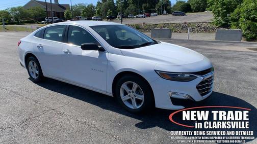 Summit White 2020 Chevrolet Malibu 1LS