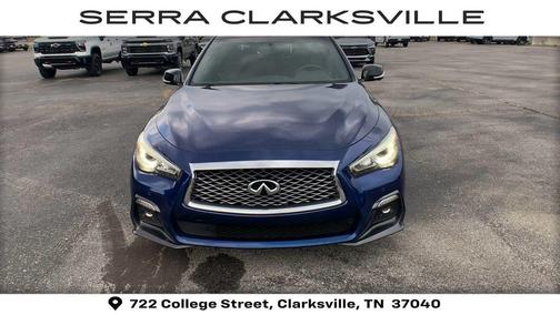 Iridium Blue 2019 INFINITI Q50 3.0t RED SPORT 400