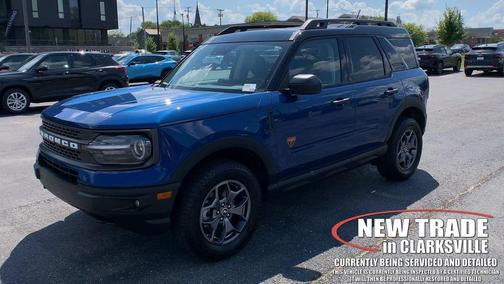 Atlas Blue Metallic 2024 Ford Bronco Sport Badlands