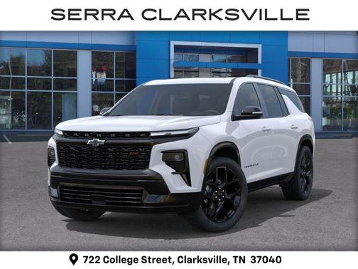 Polar White 2026 Chevrolet Traverse RS