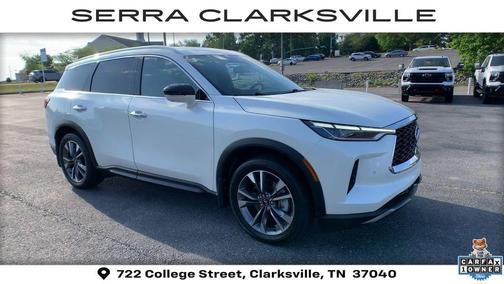 Majestic White 2022 INFINITI QX60 Luxe