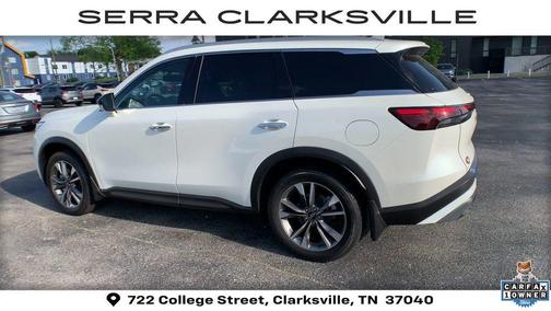 Majestic White 2022 INFINITI QX60 Luxe