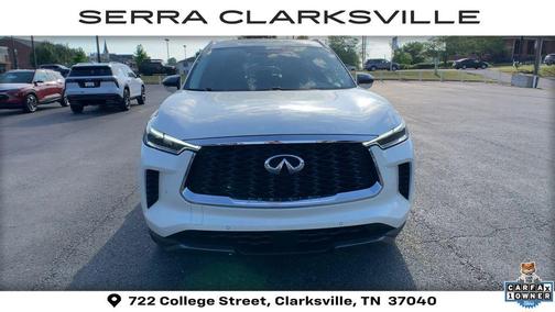 Majestic White 2022 INFINITI QX60 Luxe
