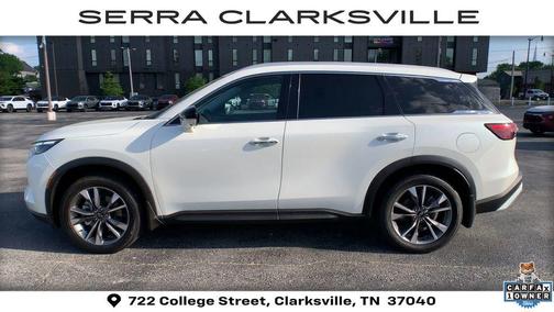 Majestic White 2022 INFINITI QX60 Luxe