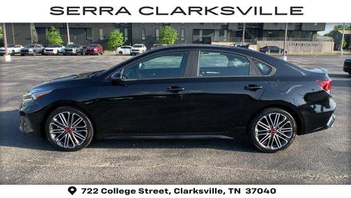 Aurora Black 2024 Kia Forte GT