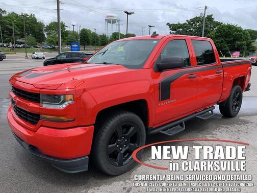 Red Hot 2018 Chevrolet Silverado 1500 Custom